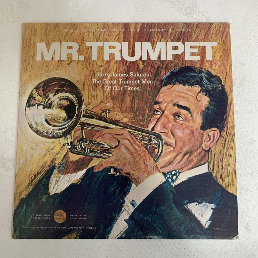 Harry James And His Orchestra Mr Trumpet Record Album Vinyl LP VG+